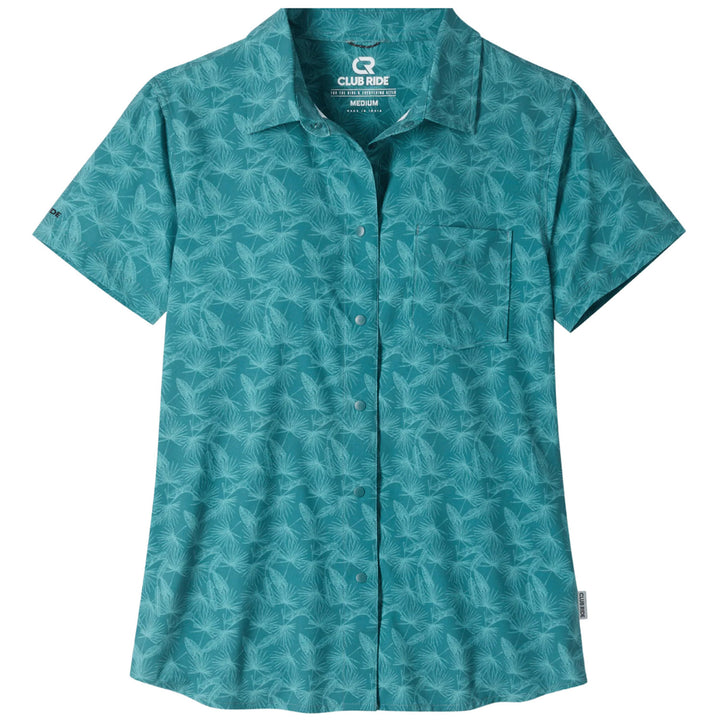 Club Ride Bandara Shirt - Women's Mallard Palm