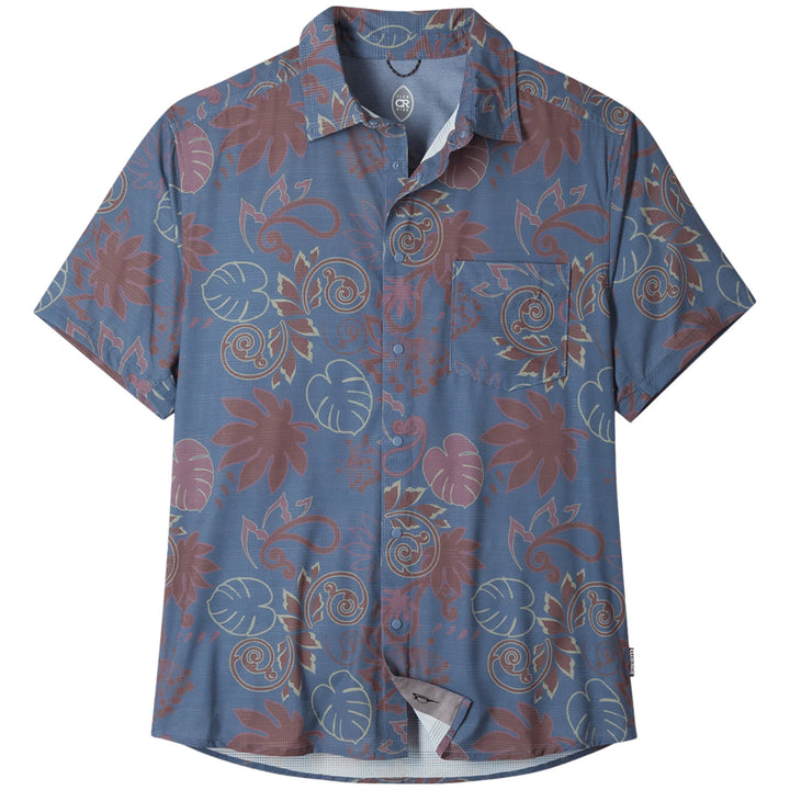 Club Ride Motive Shirt Galaxy Blue Paisley