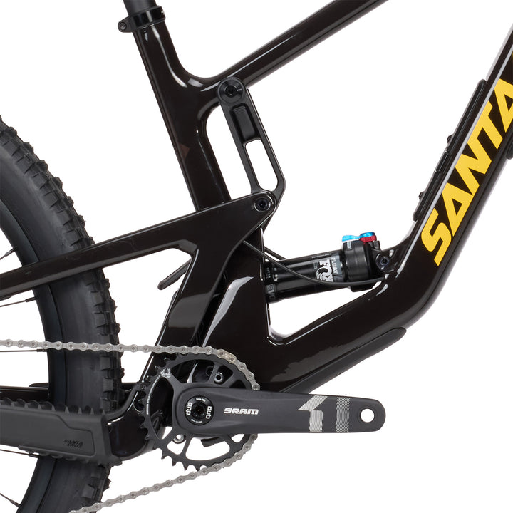 Santa Cruz 5010 5 C R evo Exclusive Complete Mountain Bike 2024 Gloss Black/Yellow