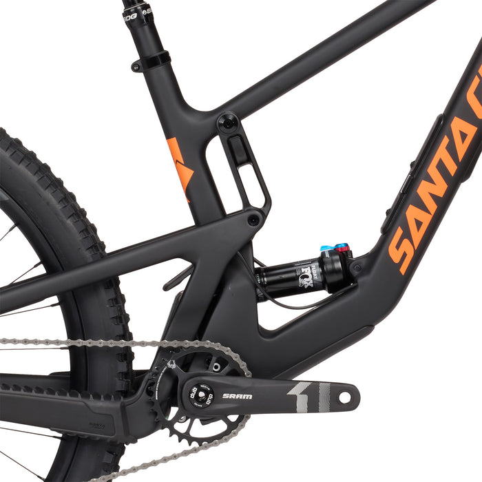 Santa Cruz 5010 5 C R evo Exclusive Complete Mountain Bike 2024 Matte Black/Orange