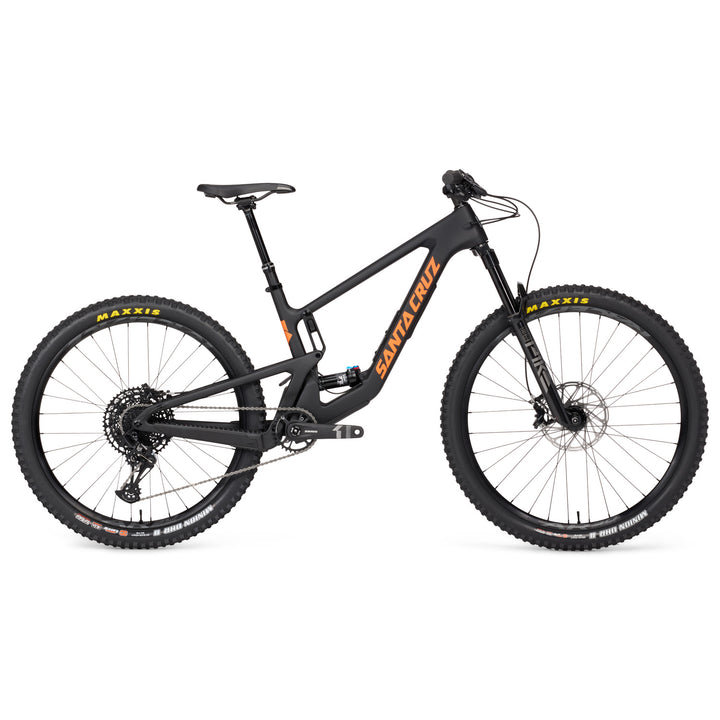 Santa Cruz 5010 5 C R evo Exclusive Complete Mountain Bike 2024 Matte Black/Orange