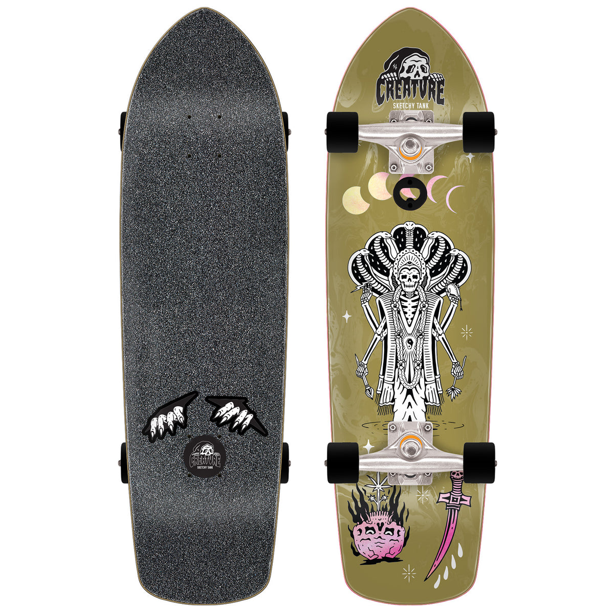 Creature Brue Killer Creature Trippy Tanks 8.6 Cruiser Complete