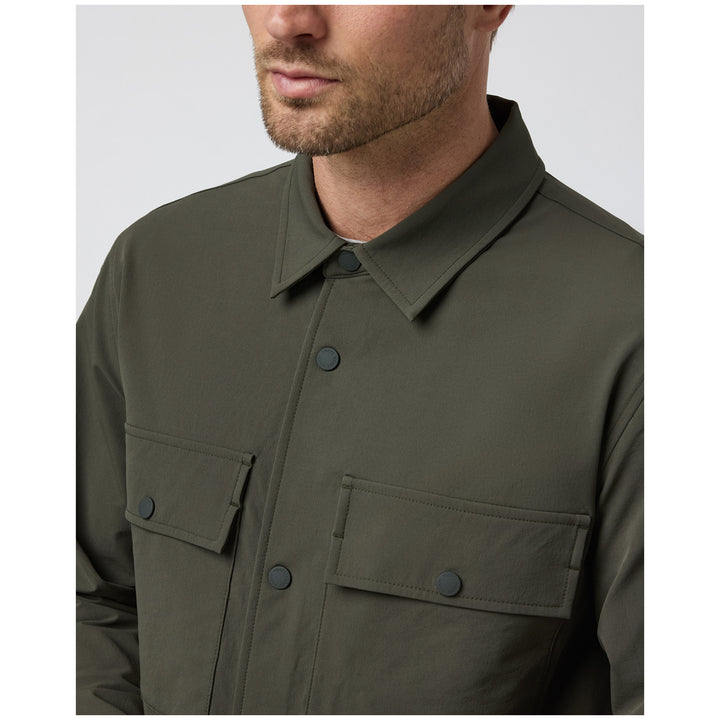 Vuori Lawson Tech Shirt Jacket - Men's Oregano