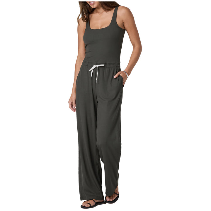 Vuori Pose Scoop Jumpsuit - Women's Kale