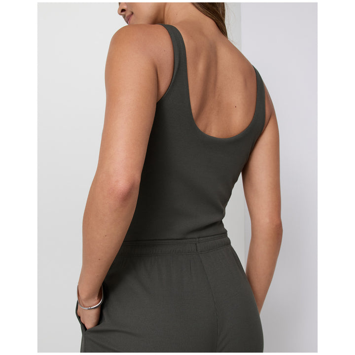 Vuori Pose Scoop Jumpsuit - Women's Kale
