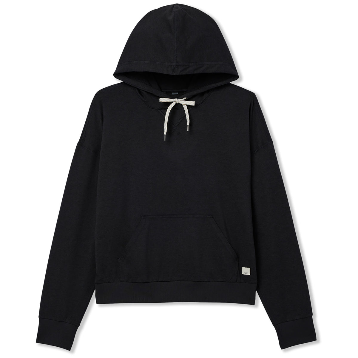 Vuori Halo Modern Pullover Hoodie - Women's Black Heather