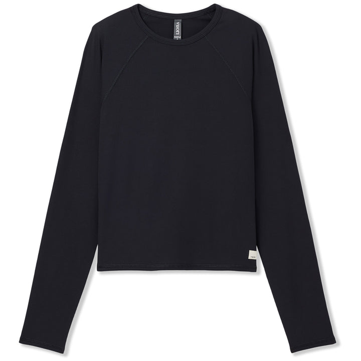 Vuori Long-Sleeve Pose Crew - Women's Black