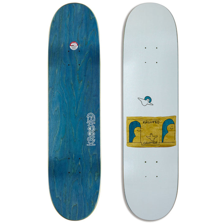 Krooked Cromer Grocery Smile 8.06 Skateboard Deck