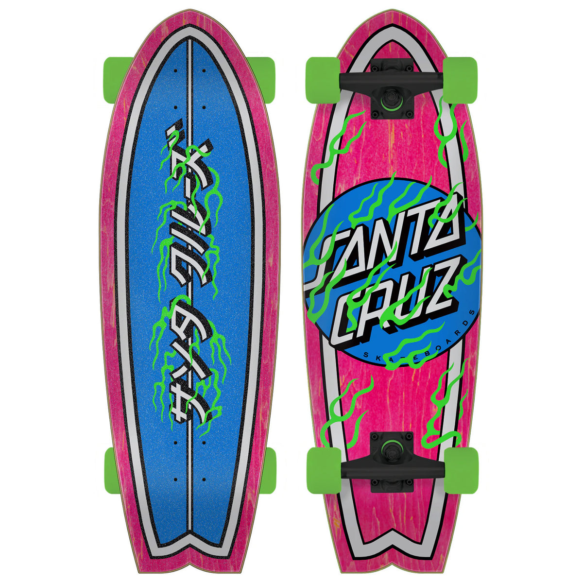 Santa Cruz Skateboards Inferno Dot 8.8 Cruiser Complete