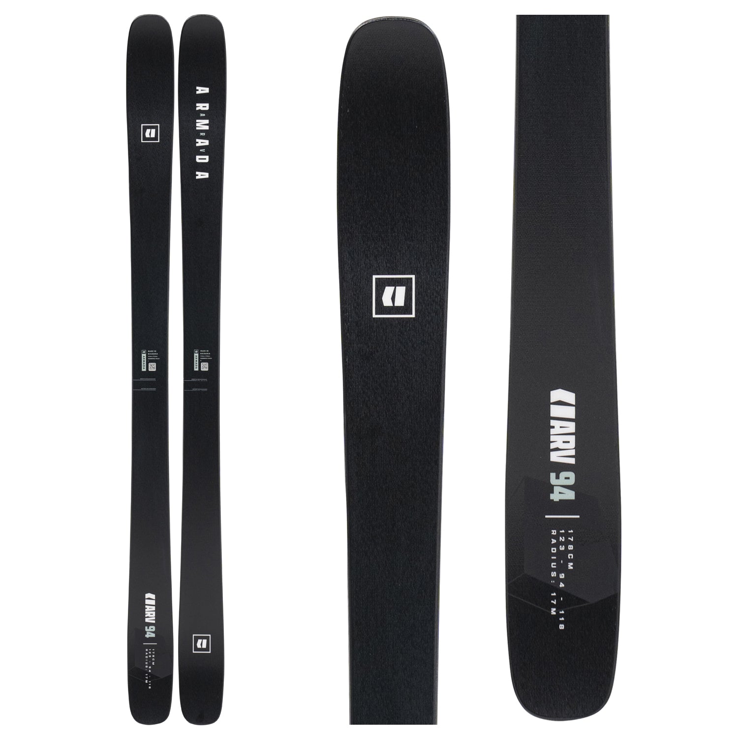 Armada ARV 94 Black Edition Skis 2026 – evo