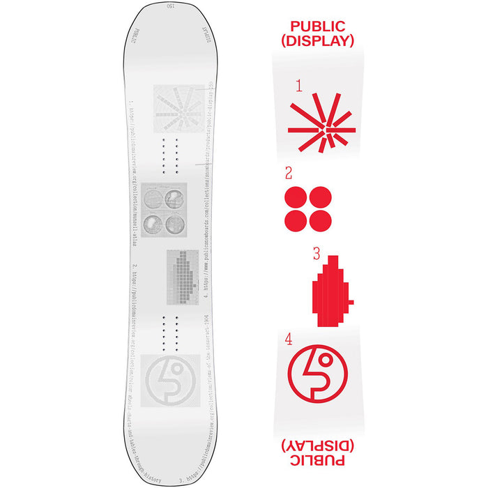 Public Snowboards Display Snowboard - Blem 2025