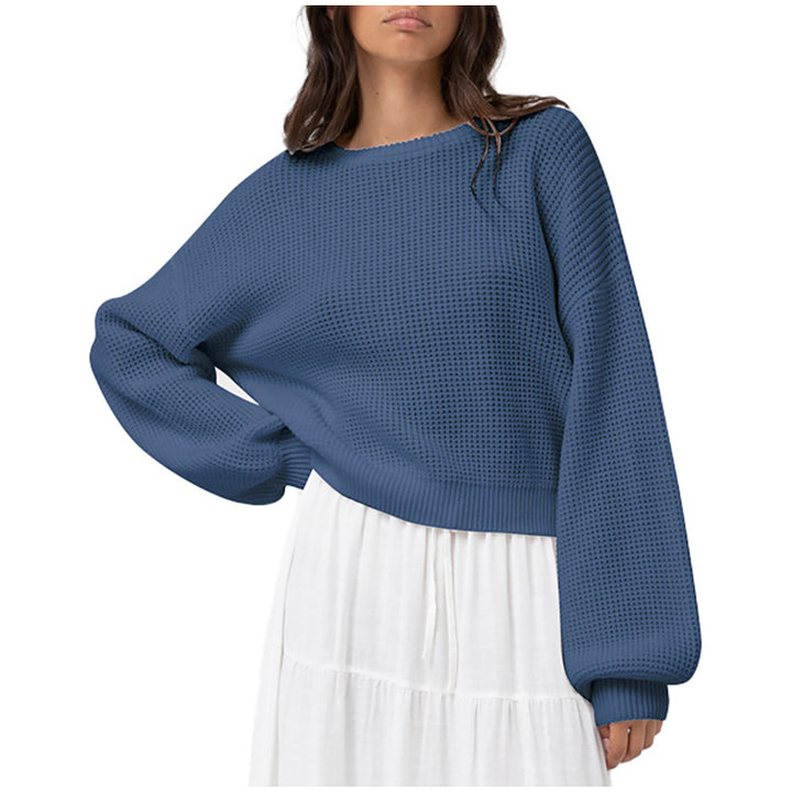 Rhythm Classic Knit Jumper - Women's Steel Blue