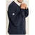 Rhythm Vintage Rugby Long-Sleeve Polo - Men's Indigo
