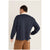 Rhythm Vintage Rugby Long-Sleeve Polo - Men's Indigo