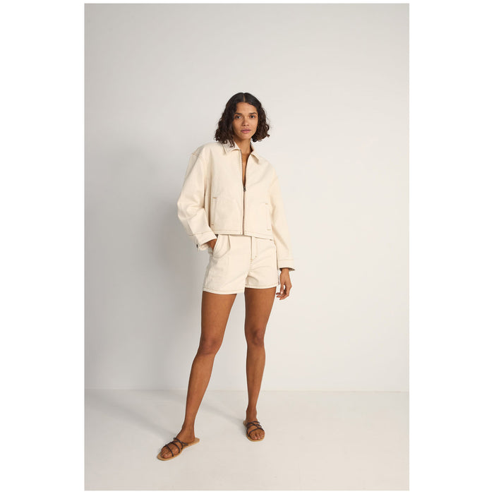 Rhythm Capri Cropped Jacket - Women's Natural
