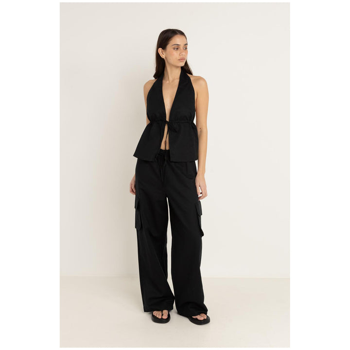 Rhythm Cove Cargo Pants - Women's Black