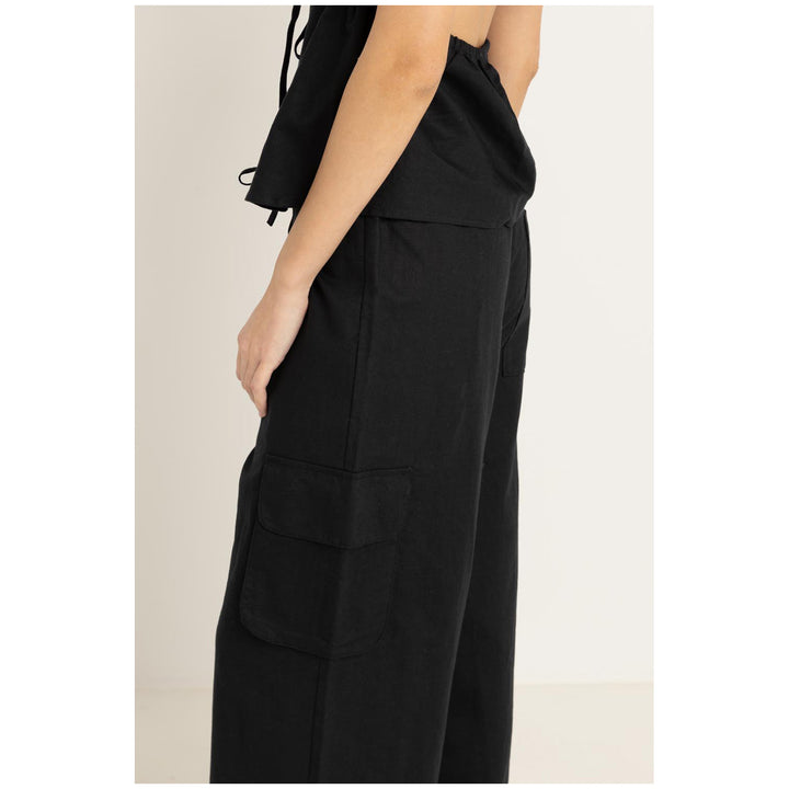 Rhythm Cove Cargo Pants - Women's Black