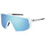 Sweet Protection Memento RIG Reflect Sunglasses Satin White/RIG Aquamarine