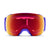 Smith I/O MAG XL Low Bridge Fit Goggles Ultraviolet Peaking/ChromaPop Pro Photochromic Red Mirror+Chromapop Storm Amber