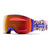 Smith I/O MAG XL Low Bridge Fit Goggles Ultraviolet Peaking/ChromaPop Pro Photochromic Red Mirror+Chromapop Storm Amber