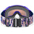 Smith I/O MAG XL Low Bridge Fit Goggles Ultraviolet Peaking/ChromaPop Pro Photochromic Red Mirror+Chromapop Storm Amber