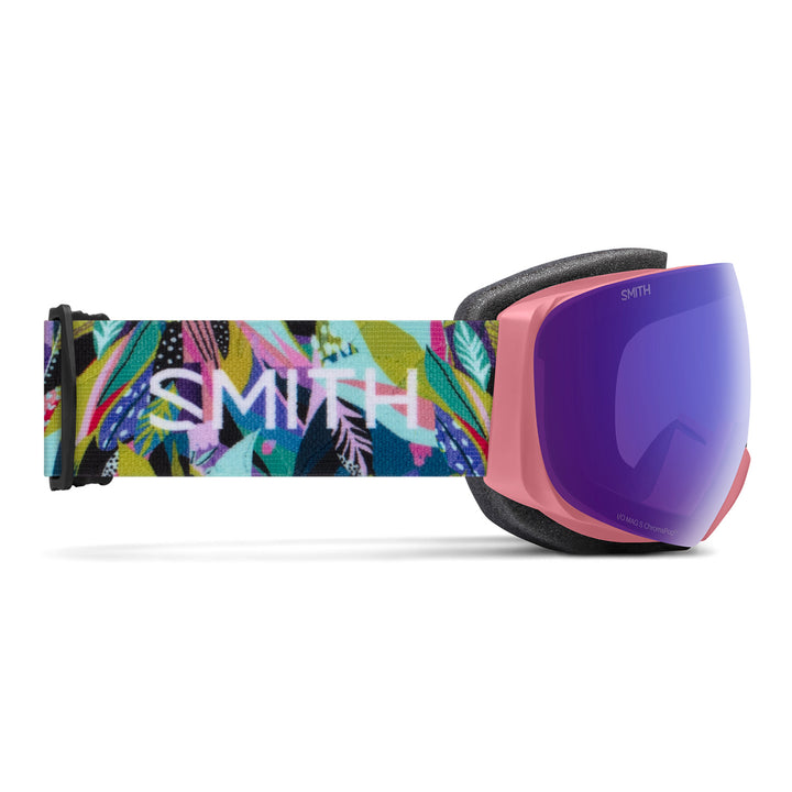 Smith I/O MAG S Low Bridge Fit Goggles - Women's Birds of Prey/ChromaPop Everyday Violet Mirror+Chromapop Storm Amber