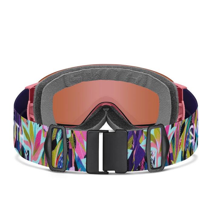 Smith I/O MAG S Low Bridge Fit Goggles - Women's Birds of Prey/ChromaPop Everyday Violet Mirror+Chromapop Storm Amber