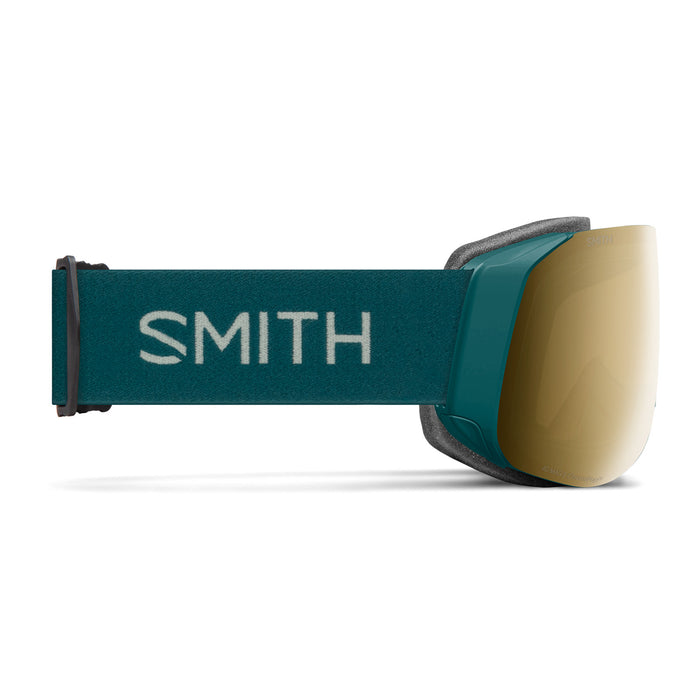 Smith 4D MAG S Goggles Malachite/ChromaPop Sun Black Gold Mirror+ChromaPop Storm Blue Sensor Mirror