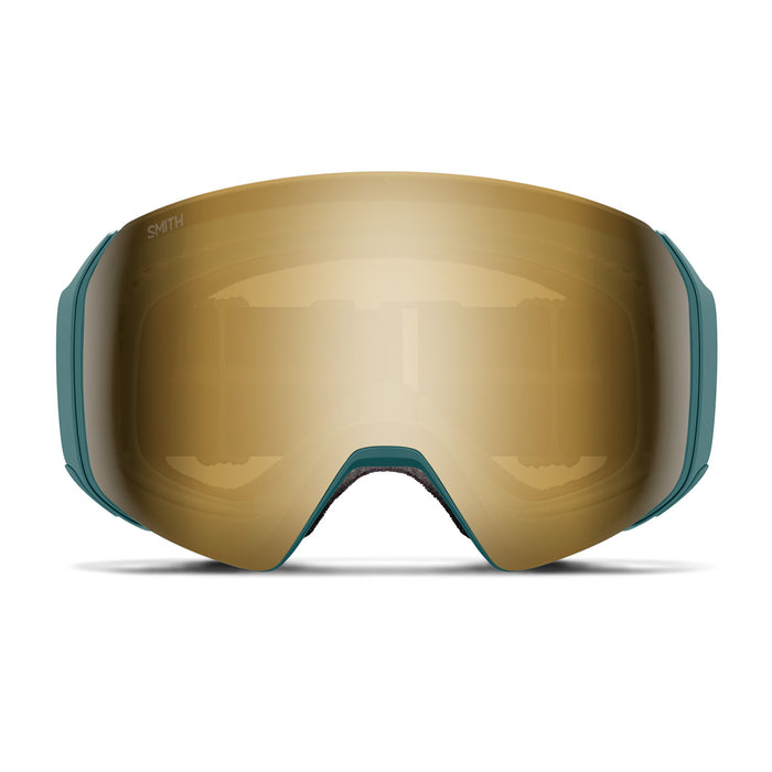 Smith 4D MAG S Goggles Malachite/ChromaPop Sun Black Gold Mirror+ChromaPop Storm Blue Sensor Mirror