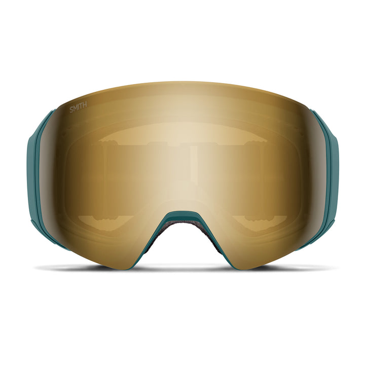 Smith 4D MAG S Goggles Malachite/ChromaPop Sun Black Gold Mirror+ChromaPop Storm Blue Sensor Mirror