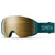 Smith 4D MAG S Goggles Malachite/ChromaPop Sun Black Gold Mirror+ChromaPop Storm Blue Sensor Mirror