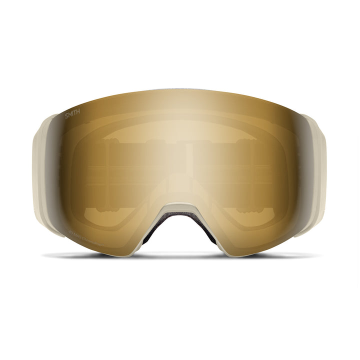 Smith 4D MAG Goggles Chalk Space Invader/ChromaPop Sun Black Gold Mirror+ChromaPop Storm Blue Sensor Mirror