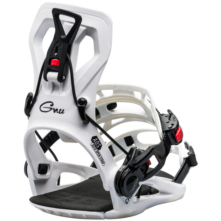 GNU Cheeter Snowboard Bindings White26