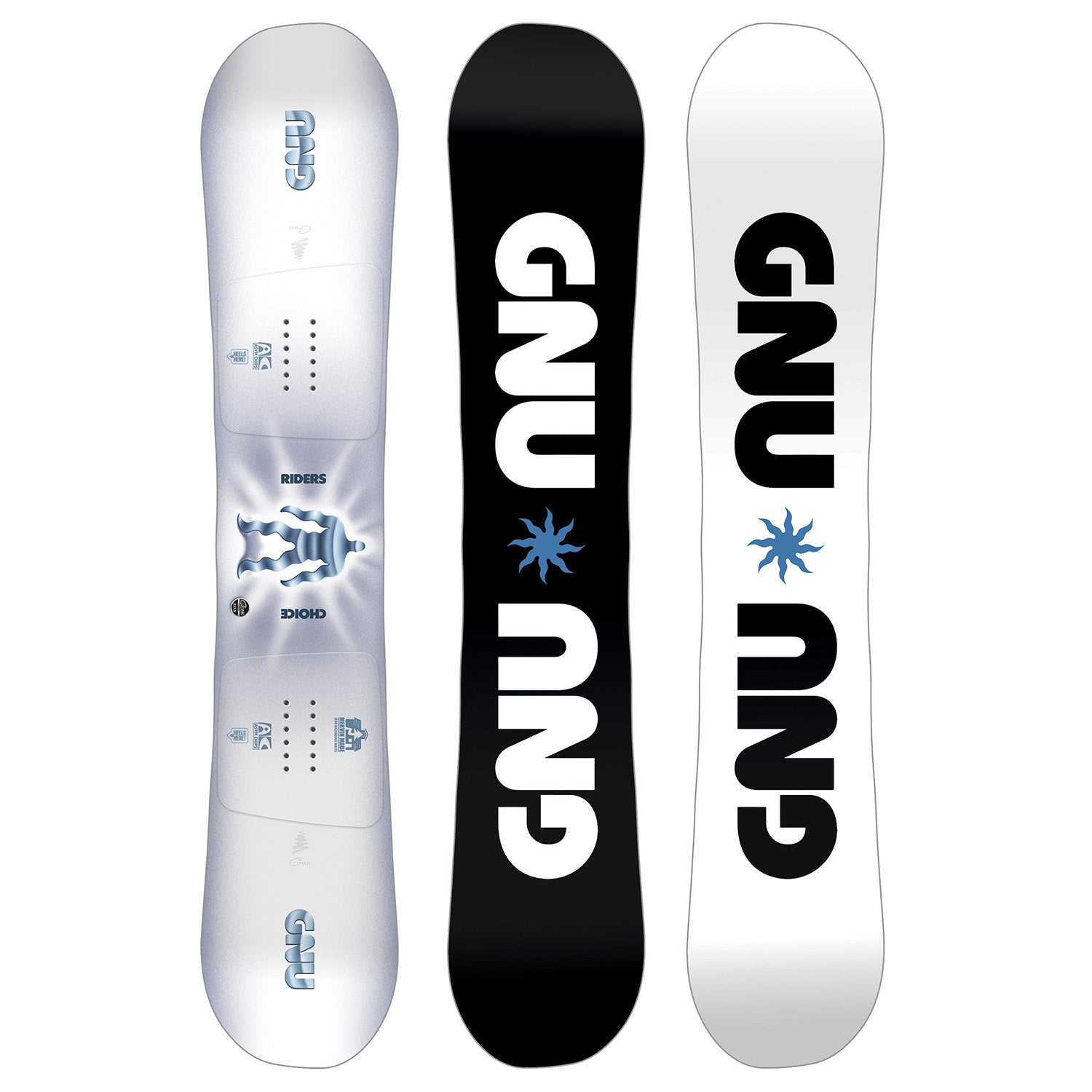 スノーボード Deluxe Choice 25cm GNU Riders Choice Asym C2X Snowboard 2026 – evo