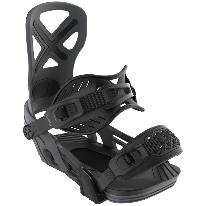 Bent Metal Anvil Snowboard Bindings Black/Grey26