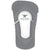 Bent Metal Anvil Snowboard Bindings White/Grey