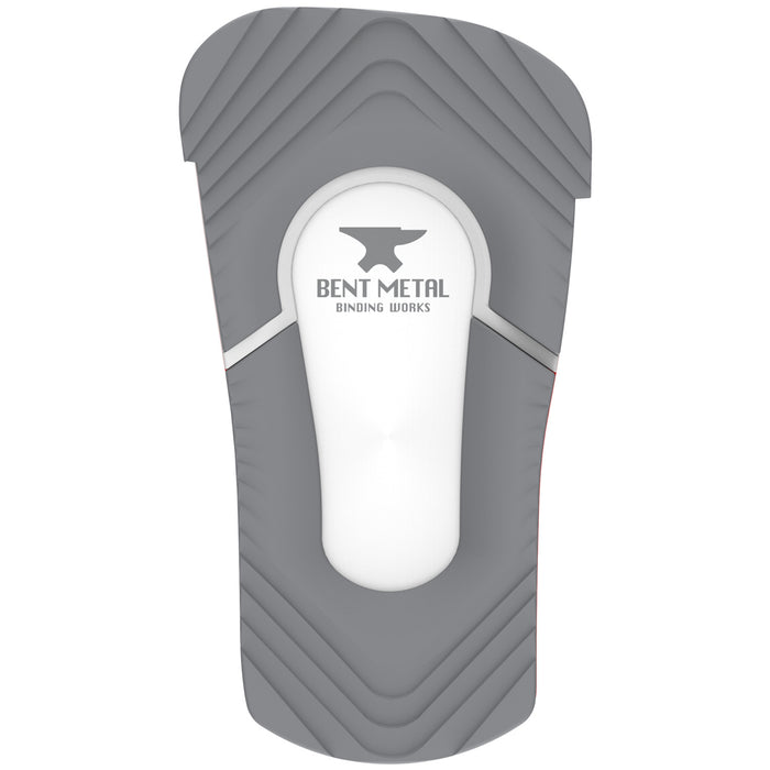 Bent Metal Anvil Snowboard Bindings White/Grey