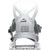 Bent Metal Anvil Snowboard Bindings White/Grey