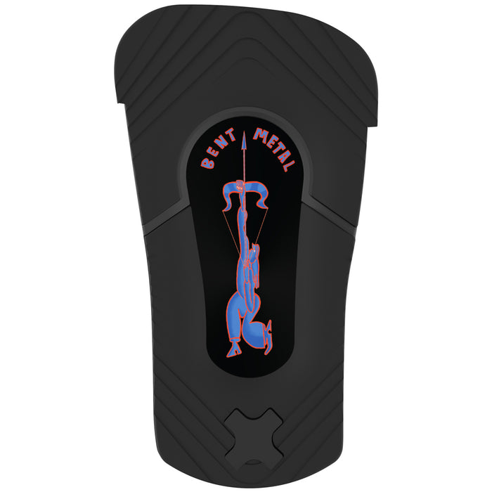 Bent Metal Axtion Snowboard Bindings Black/Red/Blue