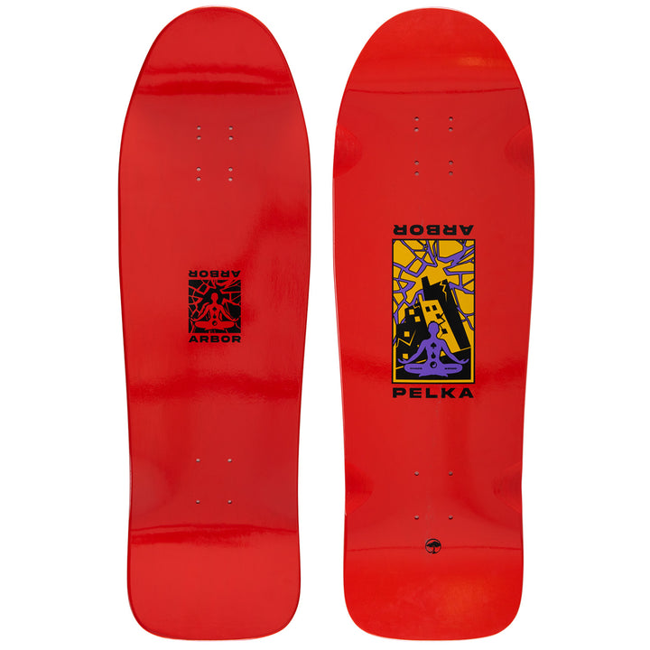 Arbor Chaos Ace Slapstick 9.75 Skateboard Deck