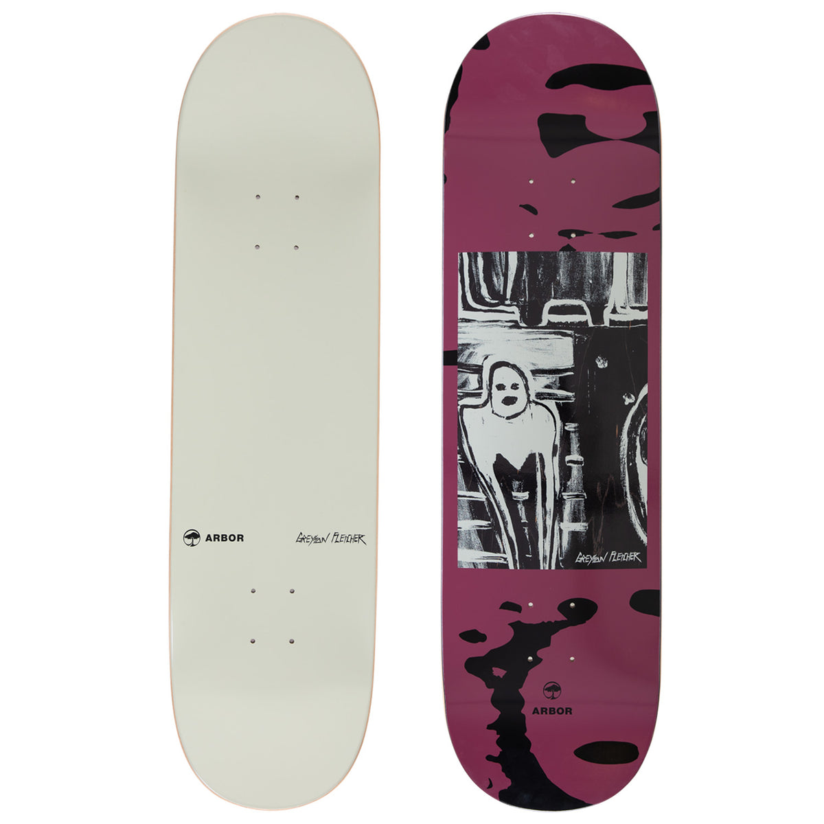 Arbor Night Terror Greyson 8.625 Skateboard Deck