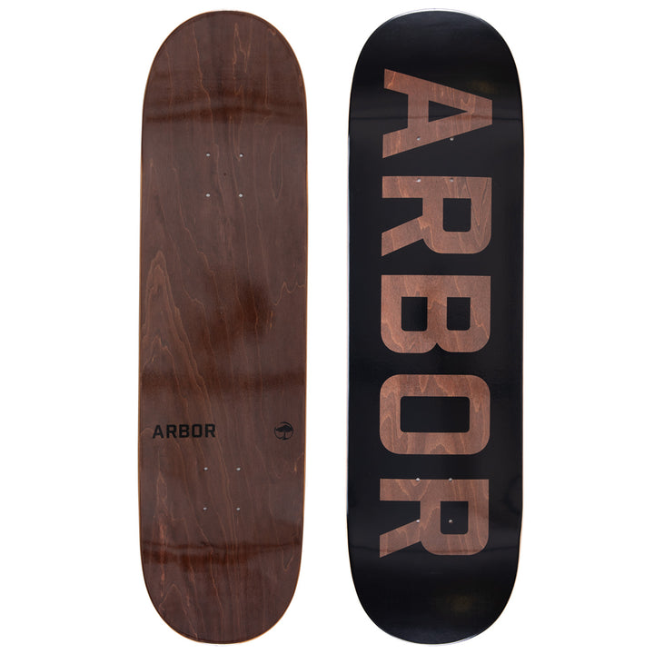 Arbor Surplus Logo Egg 8.75 Skateboard Deck