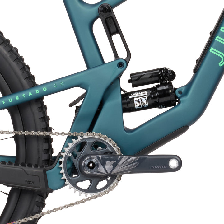 Juliana Furtado 5 CC X01 AXS Reserve MX evo Exclusive Complete Mountain Bike - Women's 2024 Aquamarine