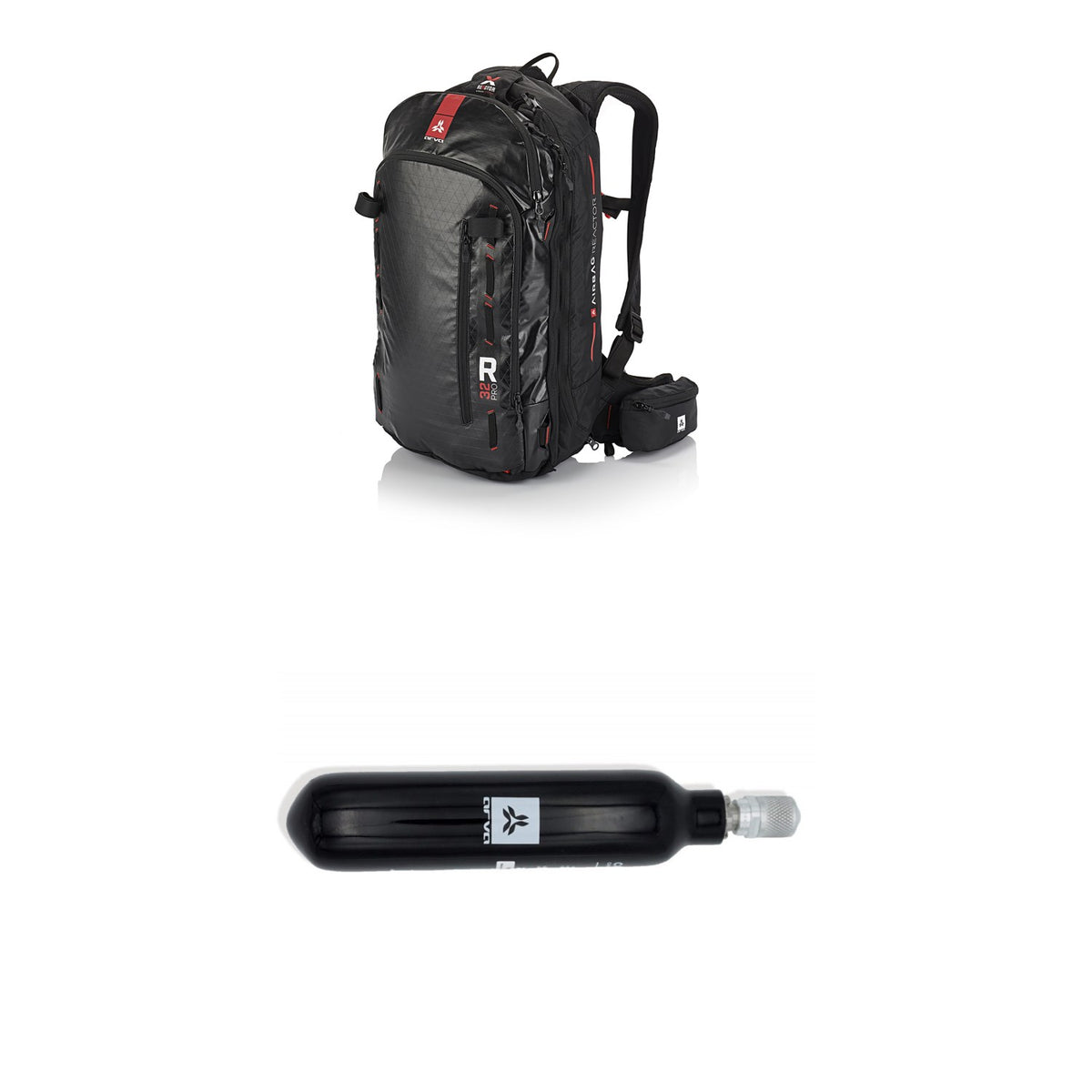 Arva Reactor Flex Pro 32L Airbag Backpack + Carbon Canister (Filled)
