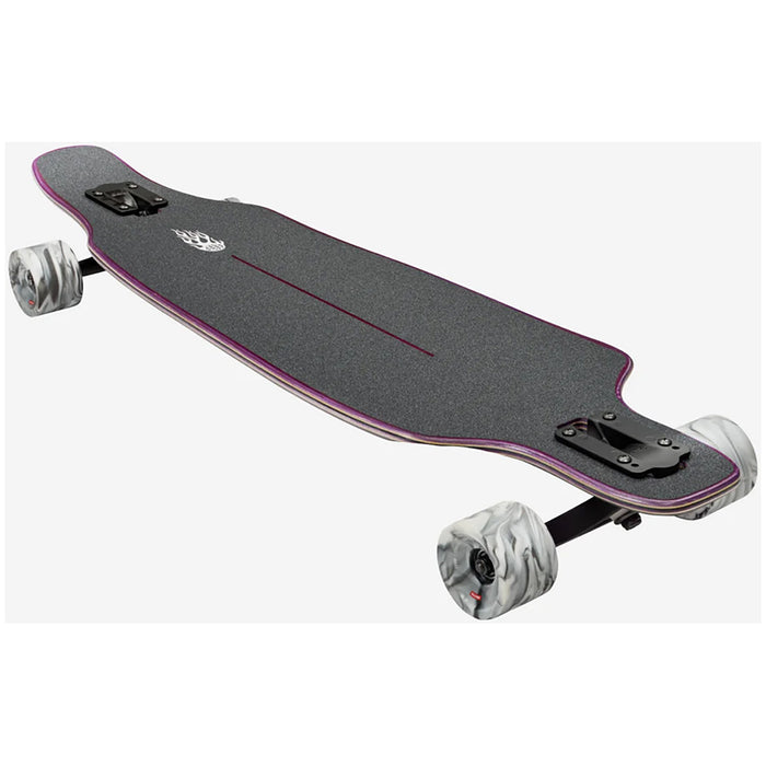 Globe Outlier Longboard Complete Purple Flames