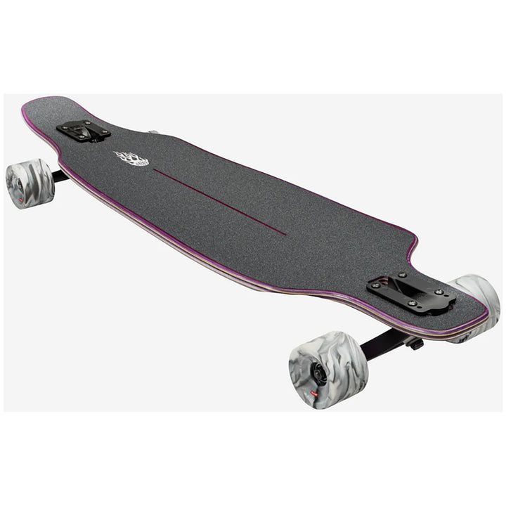 Globe Outlier Longboard Complete Purple Flames