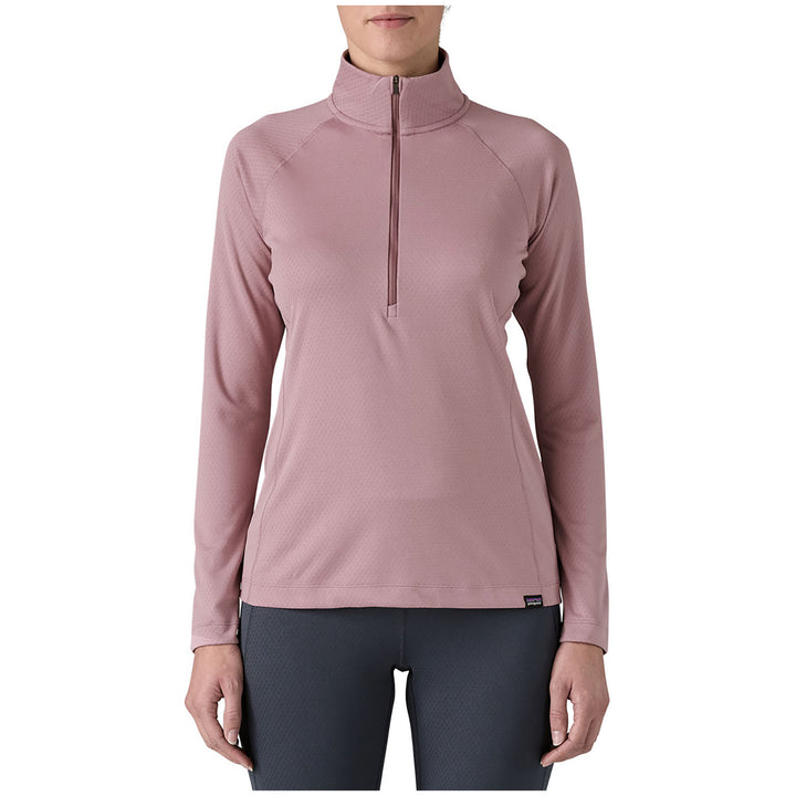 Patagonia Capilene Midweight Zip-Neck Top - Women's Stormy Mauve