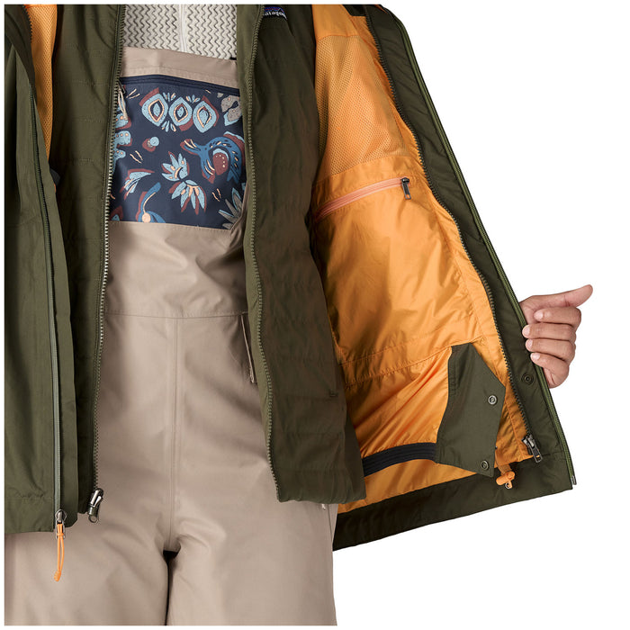 Patagonia 3-in-1 Powder Town Jacket - Women's Pine Needle Green