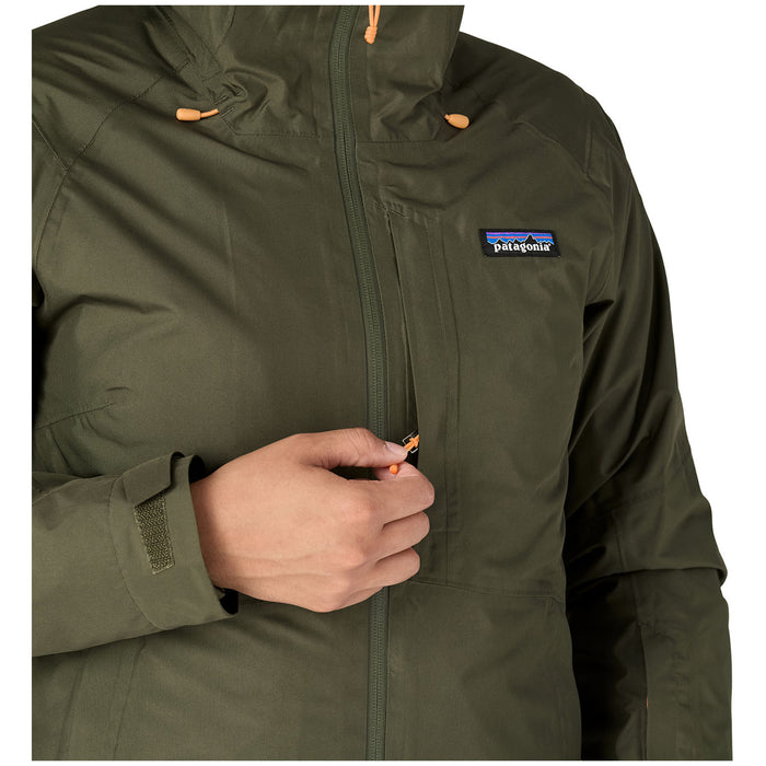 Patagonia 3-in-1 Powder Town Jacket - Women's Pine Needle Green