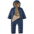 Patagonia Hi-Loft Down Sweater Bunting - Infants' New Navy